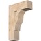 Ekena Millwork Funston Block Smooth Bracket, Douglas Fir, 5 1/2"W x 18"D x 26"H BKT06X18X26FST05SDF - alternate 1
